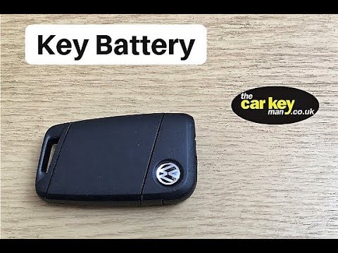 how to replace volkswagen key fob battery