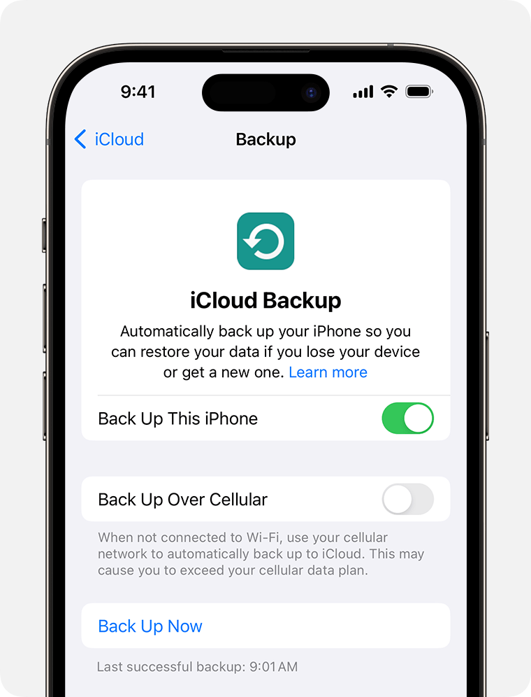 icloud backup photos