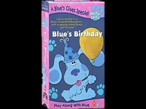 blues birthday vhs