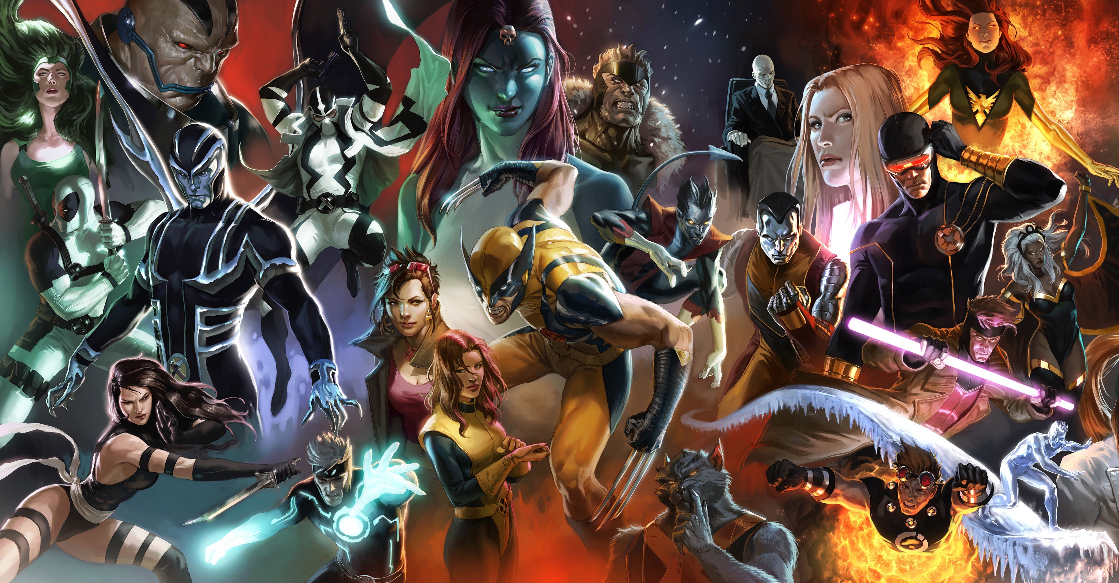 x men wallpaper