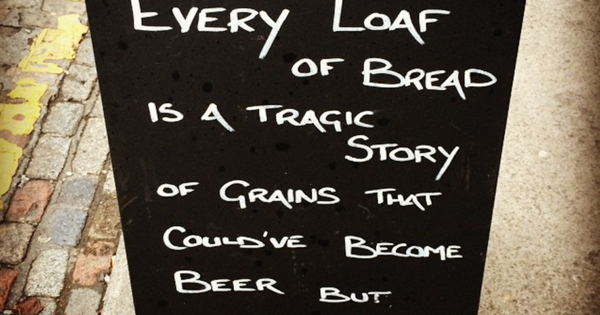 funny pub signs