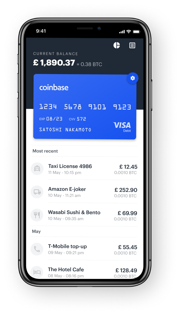 coinbase fees credit card