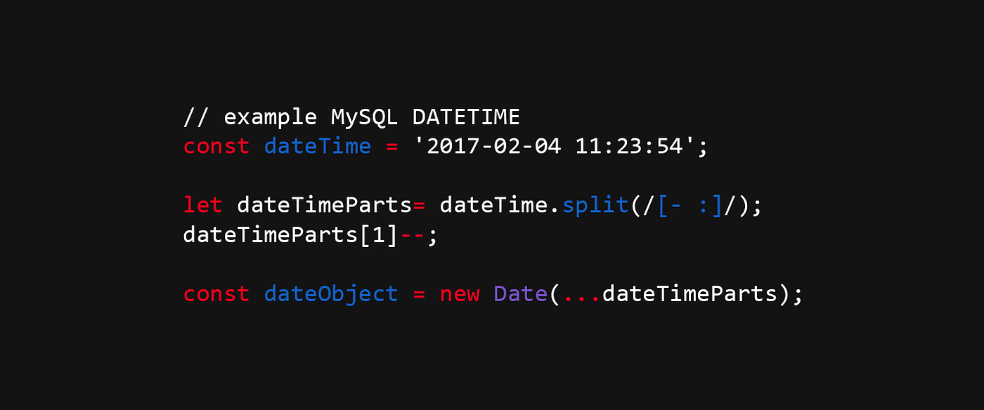 datetime format mysql