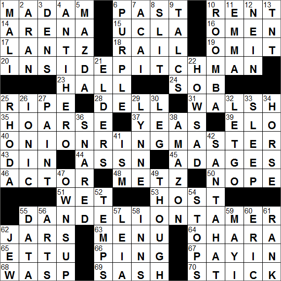 irish republic crossword clue