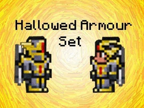 terraria hallowed armour