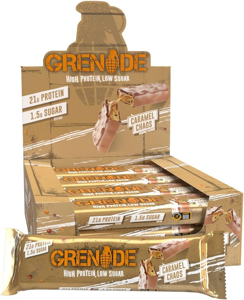 lowest calorie grenade bar