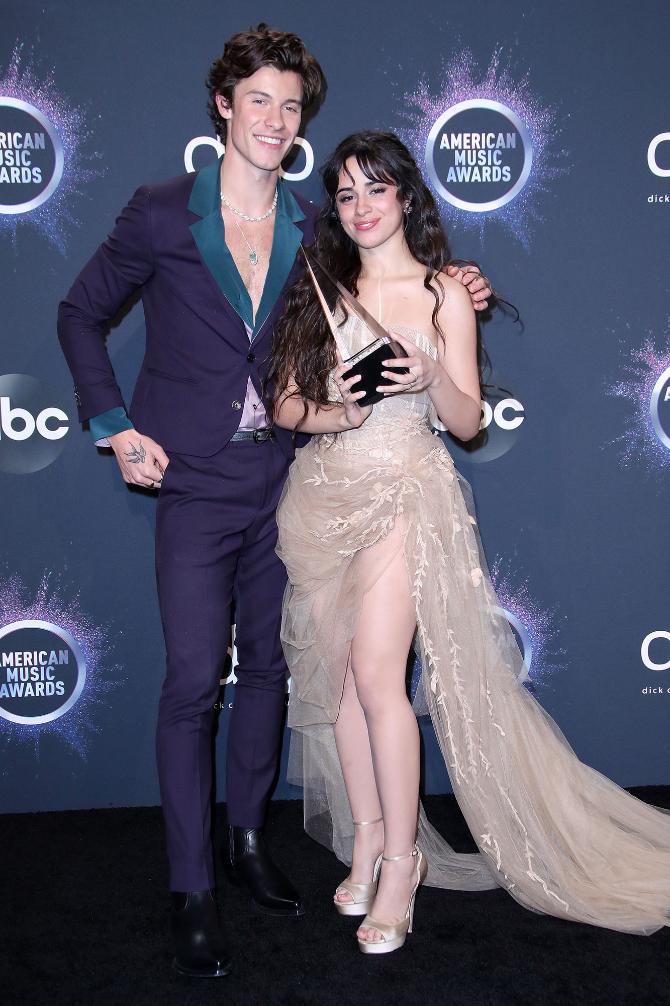 shawn mendes and camila cabello height