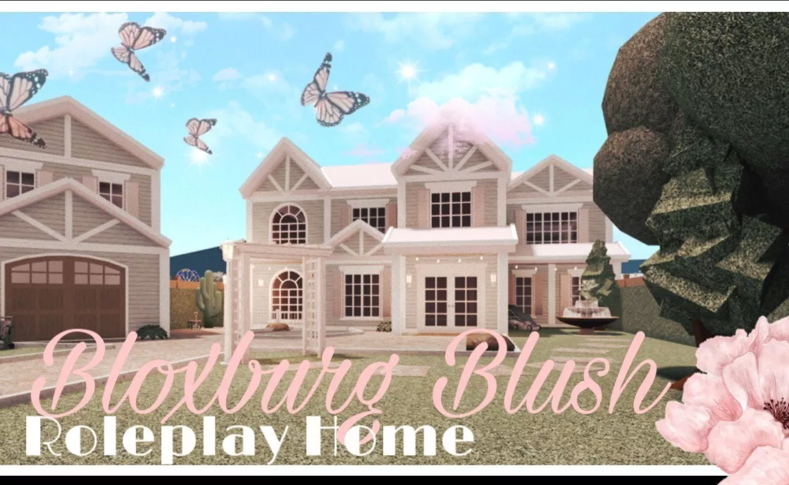 bloxburg blush house