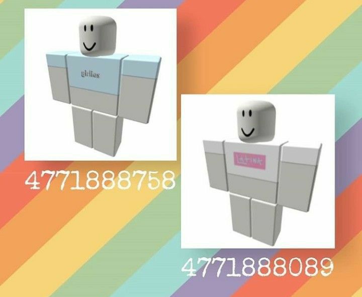 roblox shirt codes