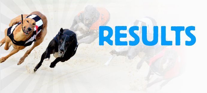 last nights greyhound results