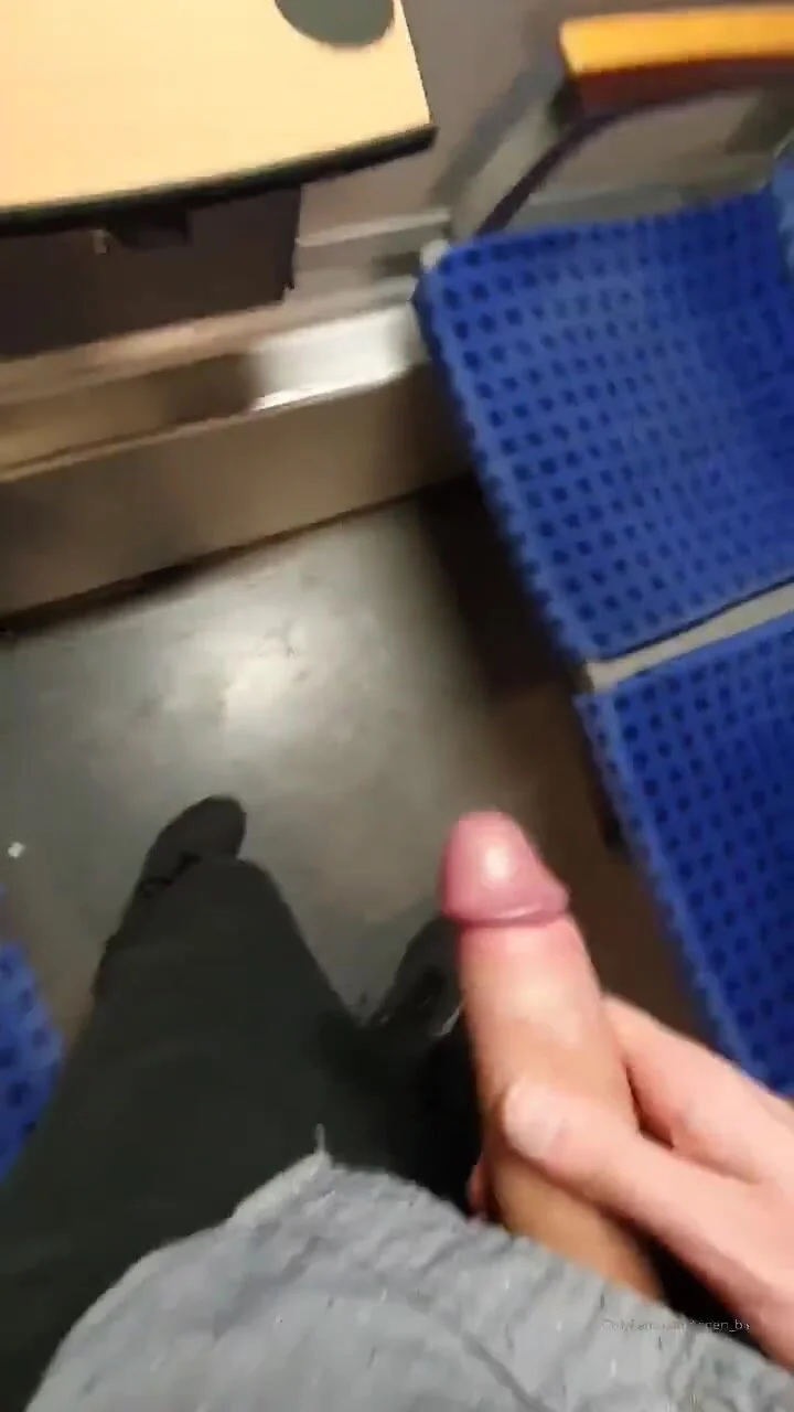 guys cumming in public