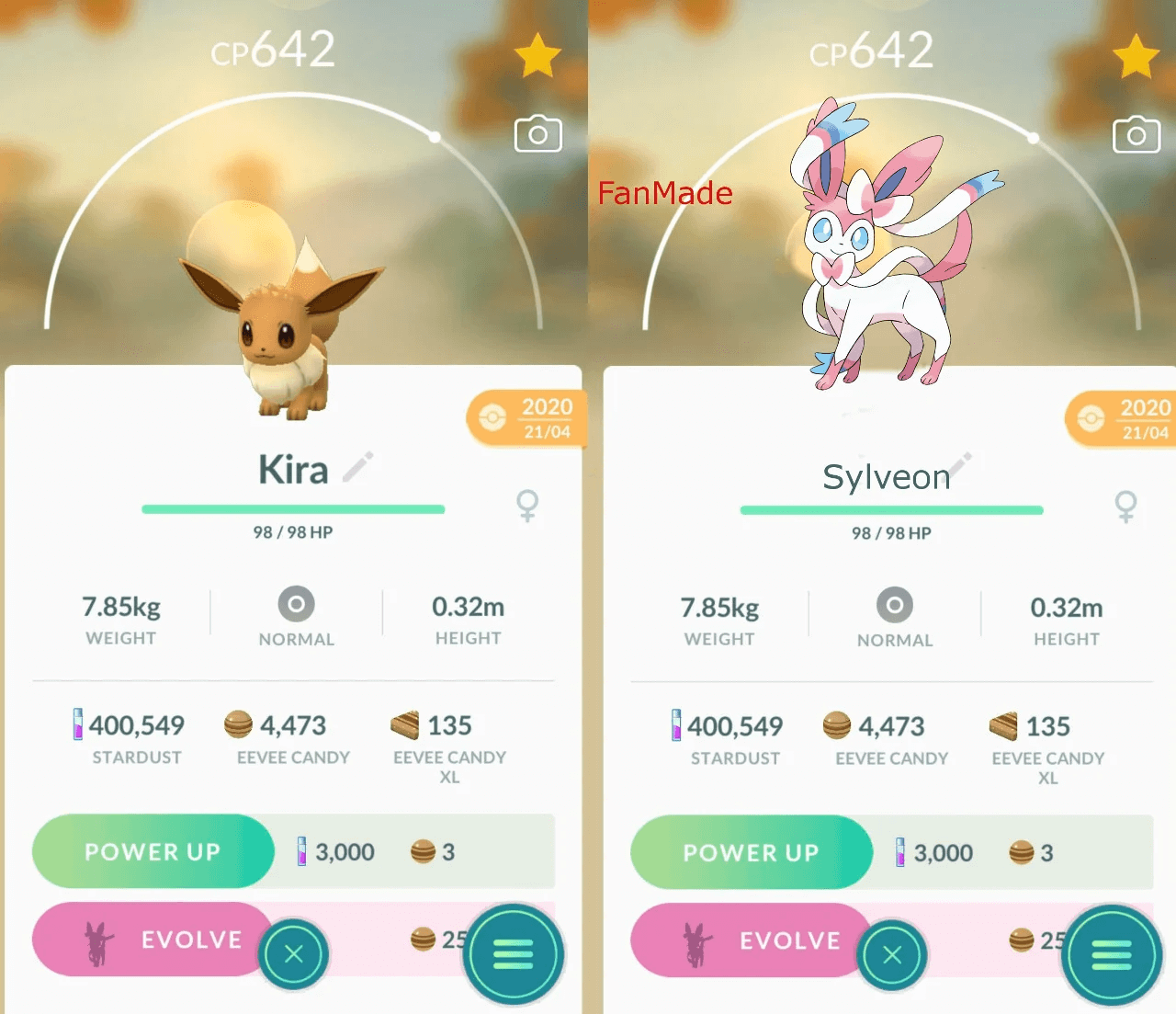 sylveon naming trick