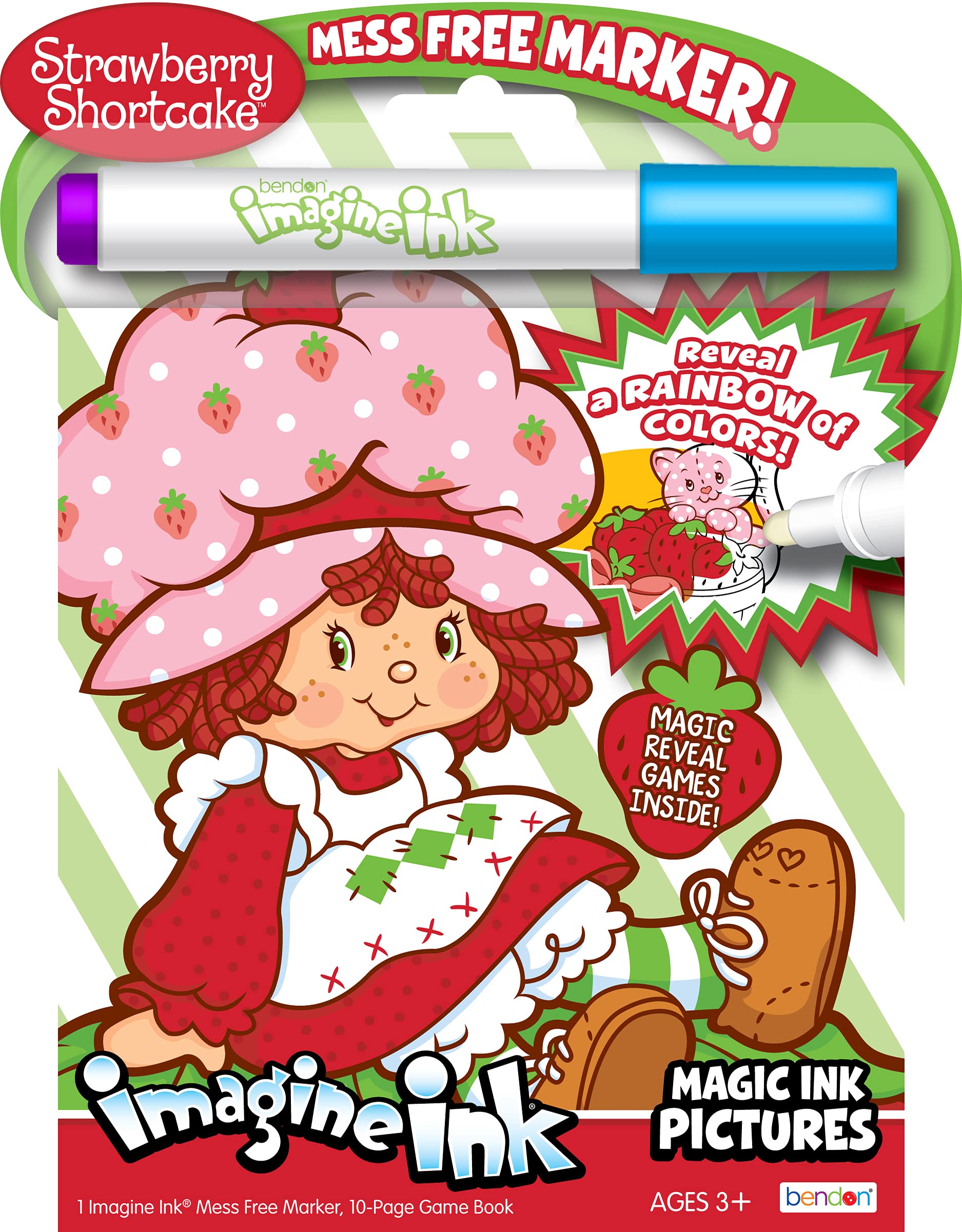 strawberry shortcake coloring book