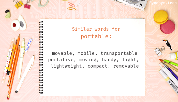 portable synonym