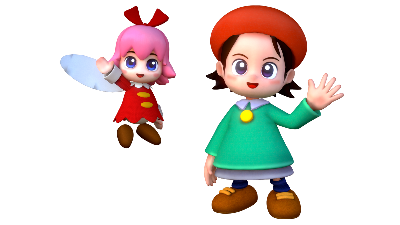 adeleine and ribbon