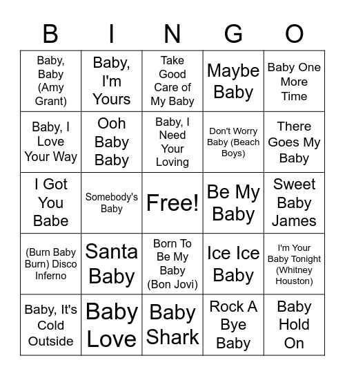 bingo baby song