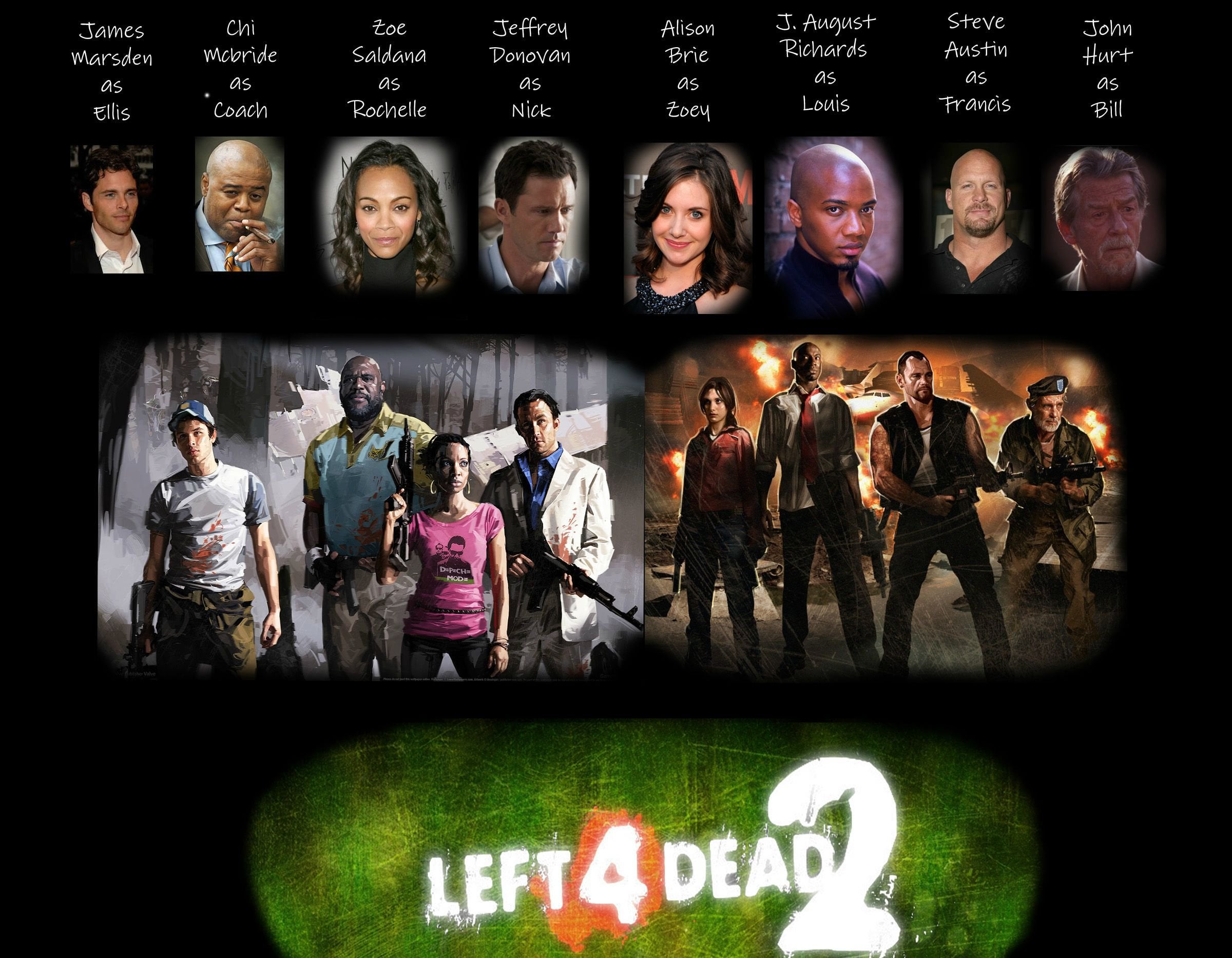 left 4 dead cast
