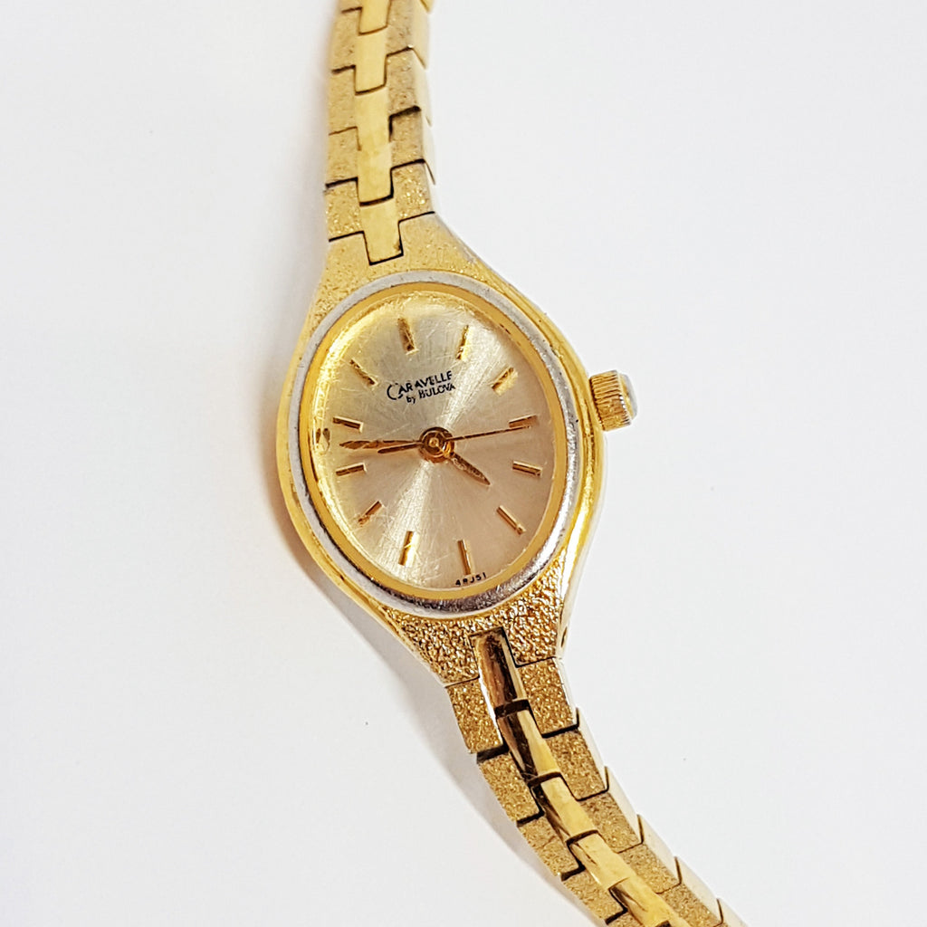 caravelle by bulova gold watch