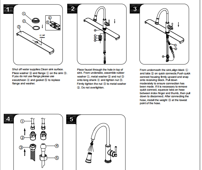 tuscany faucet parts diagram