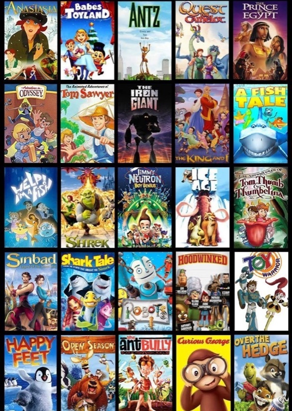 2000 to 2010 animated movies