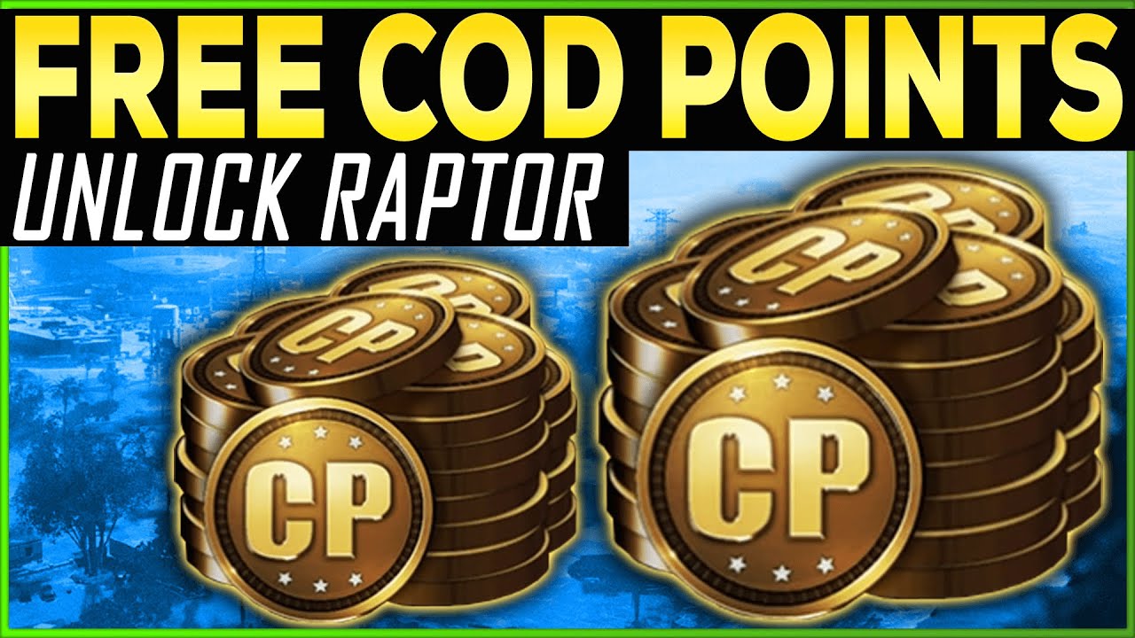 how to get free cod points