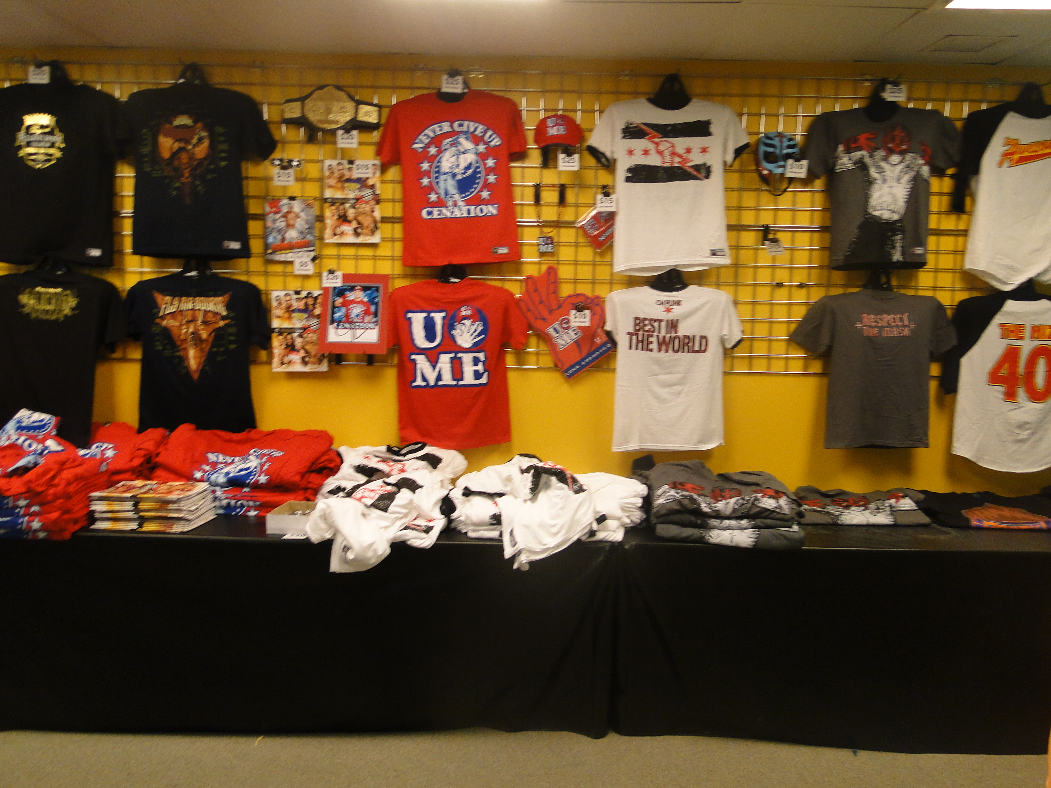 wwe merch