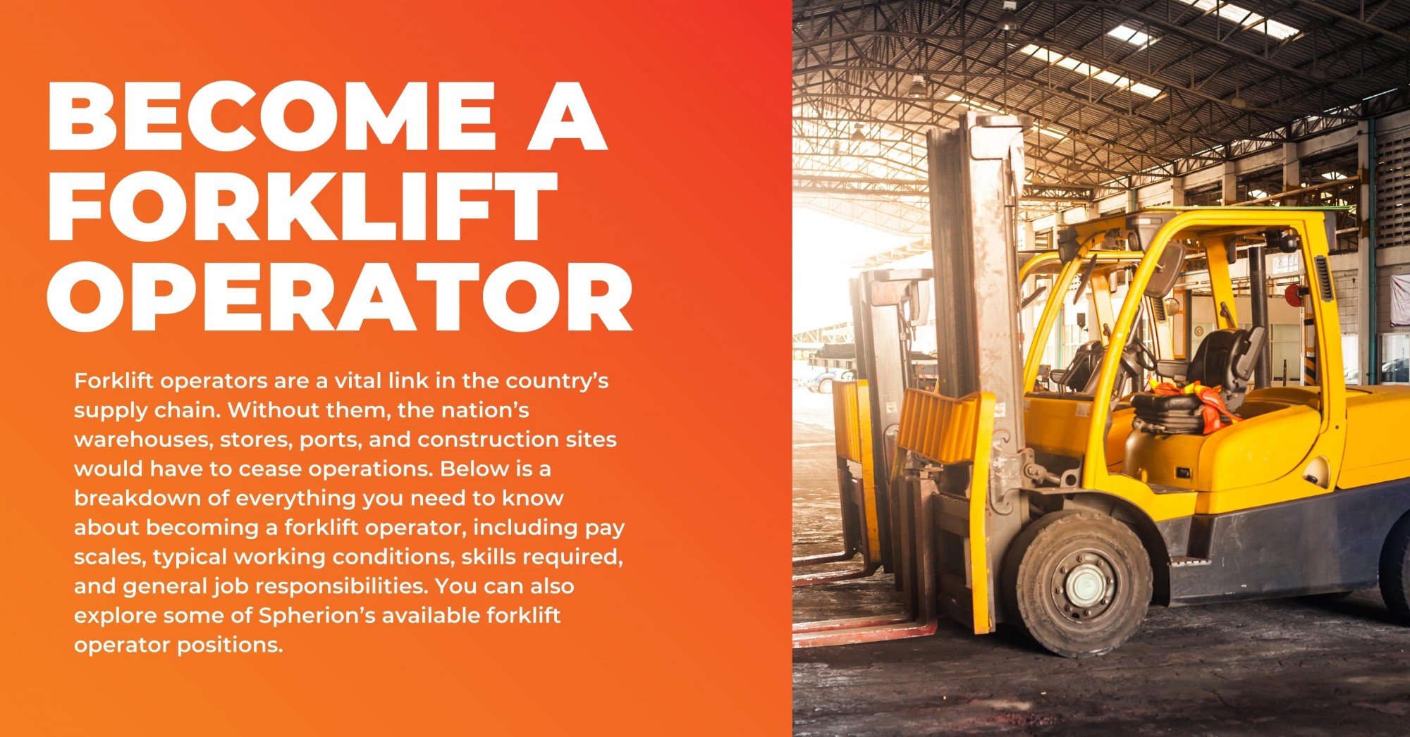 forklift operator jobs near me