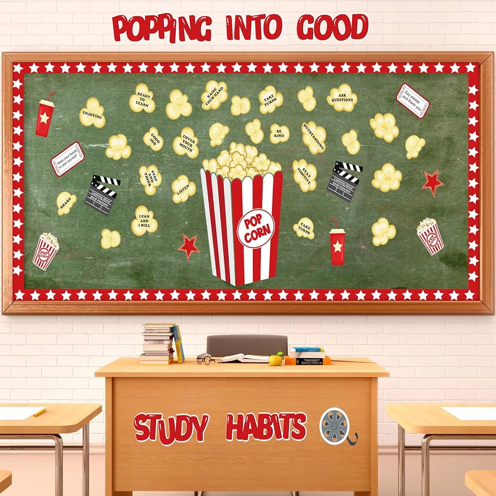 popcorn bulletin board
