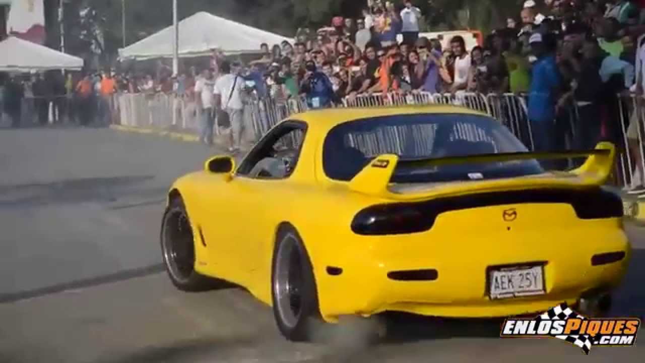 mazda rx 7 amarillo