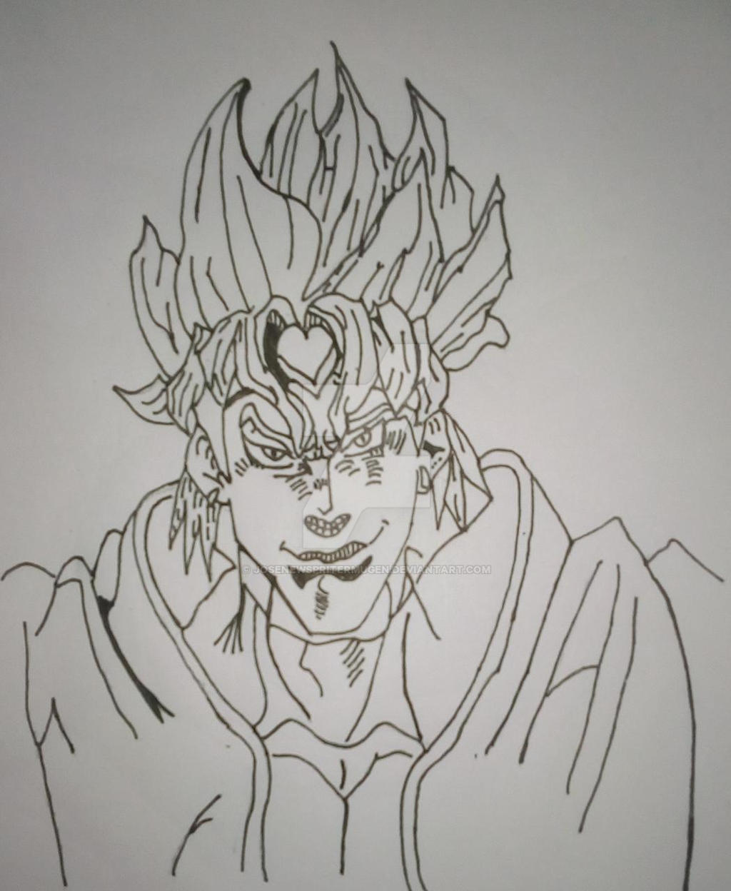 dio brando dibujo