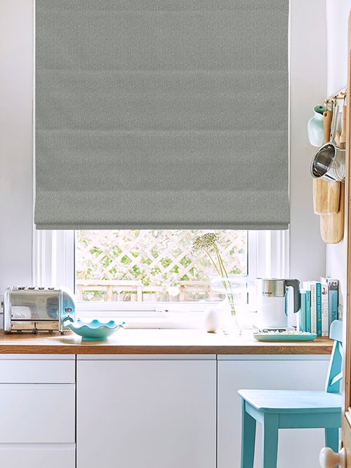 electric roman blind