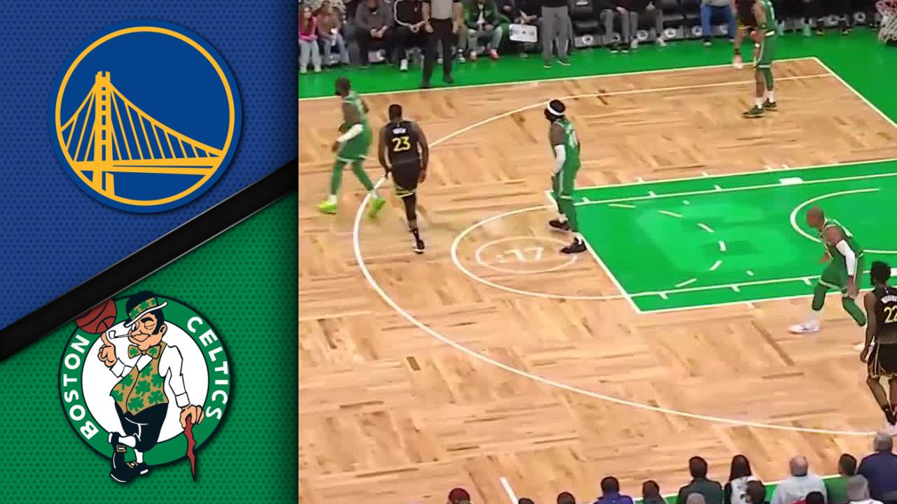 warriors vs celtics highlights