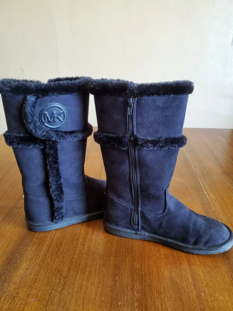 michael kors black winter boots