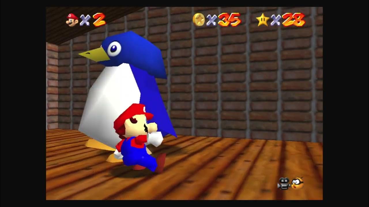 super mario 64 penguin race song