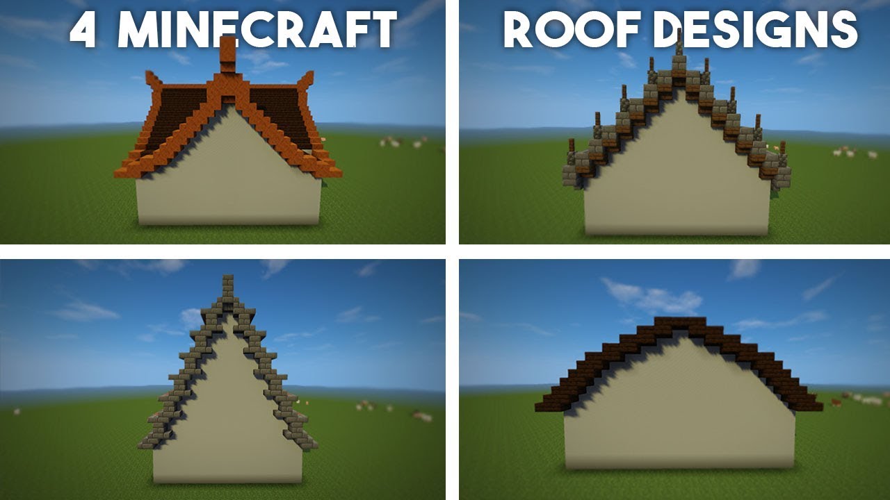 minecraft roof