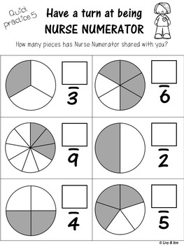 numerator denominator worksheet