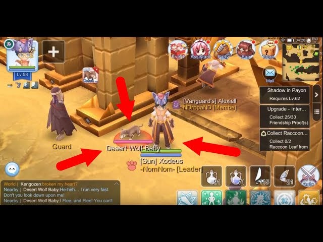 desert wolf ragnarok mobile