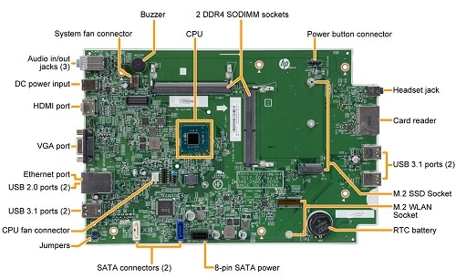 hp motherboard