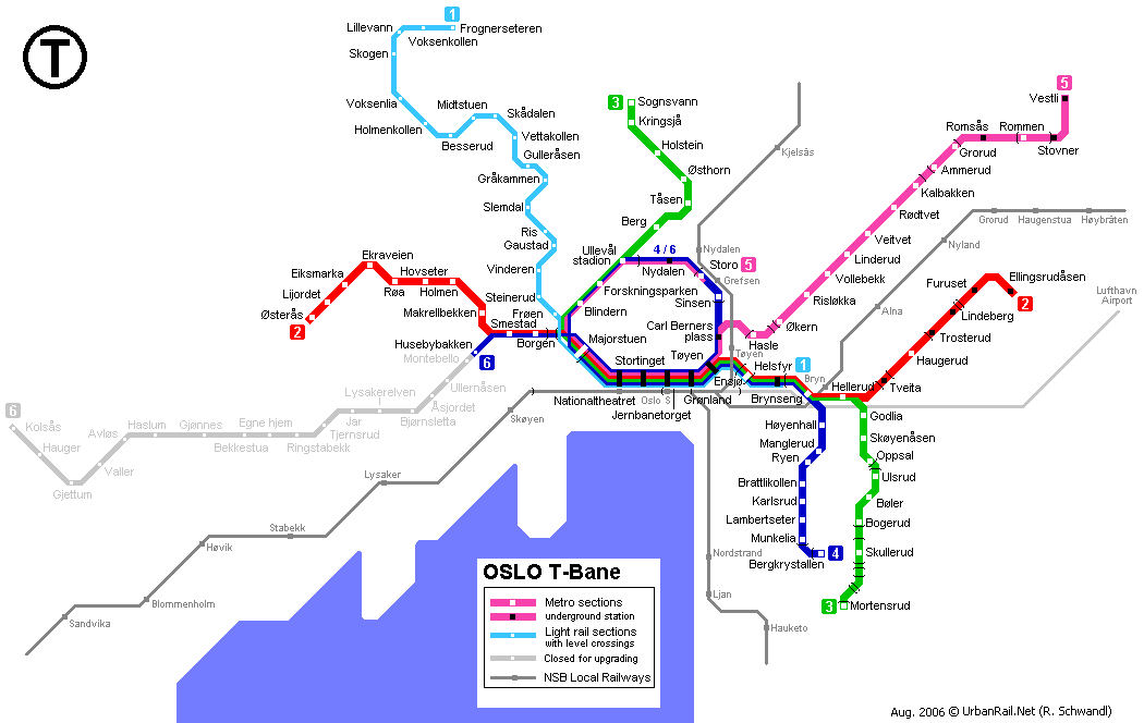 oslo metro map pdf