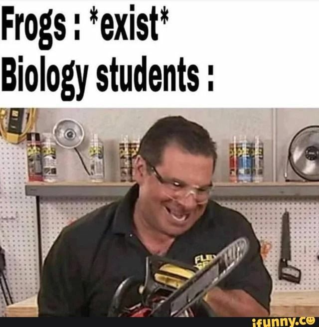 biology student meme