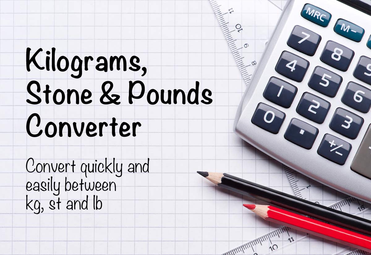 calculate kilograms to stones