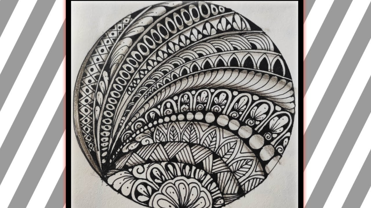 zentangle mandala art designs