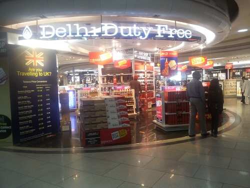 indira gandhi international airport duty free shops