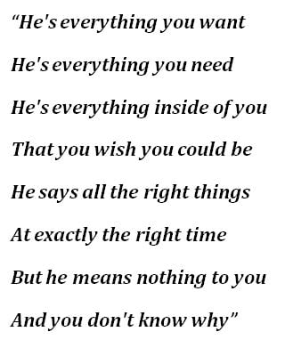 everything you want lyrics