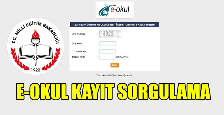 ilkokul kayıt e okul