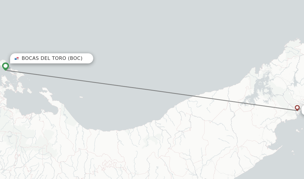 bocas del toro panama flights