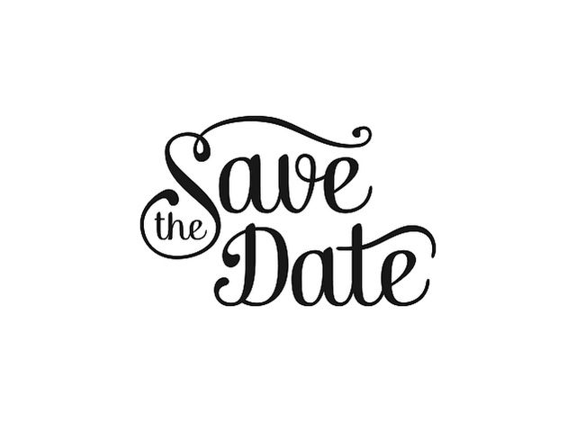 save the date clipart