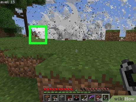 how to blow up tnt minecraft