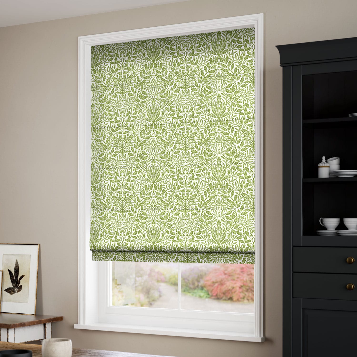 william morris roman blinds