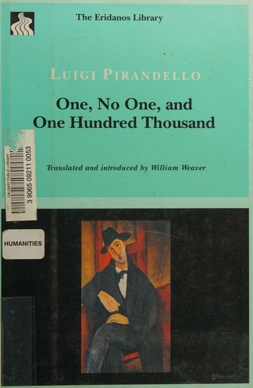 one no one and one hundred thousand pdf full book